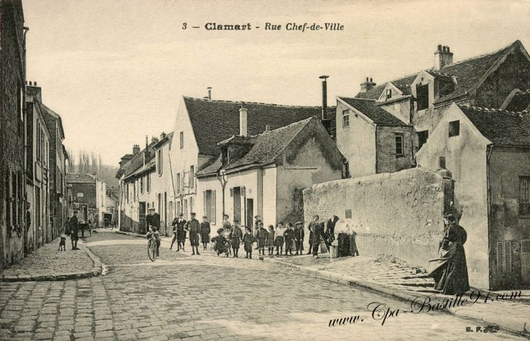 Cartes Postales Anciennes – Clamart rue du ChefdeVille  Cartes