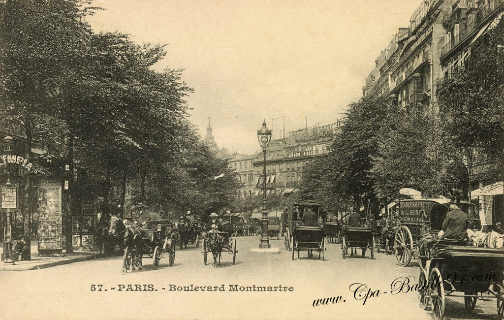 CARTE POSTALE PARIS Montmartre - LES AFFICHISTES